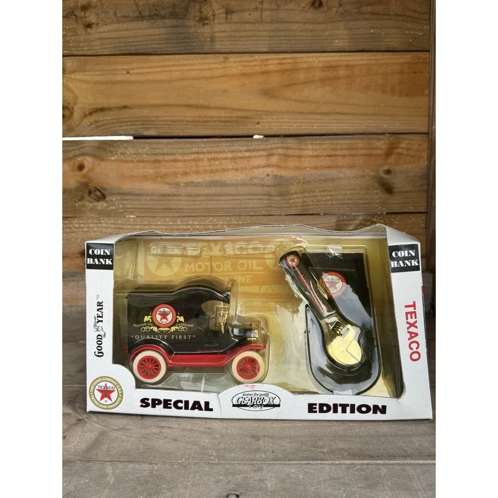 Vintage TEXACO GEARBOX 1:24 1912 Ford MODEL‎ T BANK & MULTIPLE TASK TOOL